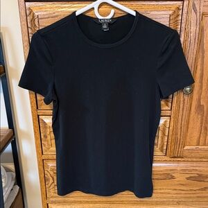 Lauren Ralph Lauren Black Tee